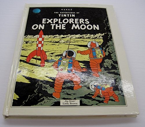 EXPLORERS ON THE MOON/POP UP BOOK (THE ADVENTURES OF By Herge – Hardcover *VG+*