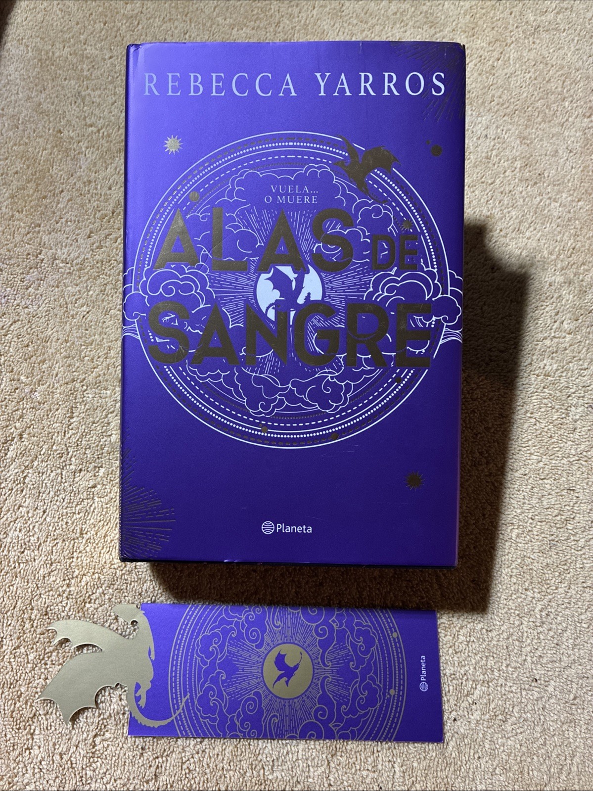 Fourth Wing Spanish Alas de Sangre Special Deluxe Edition Digitally Signed