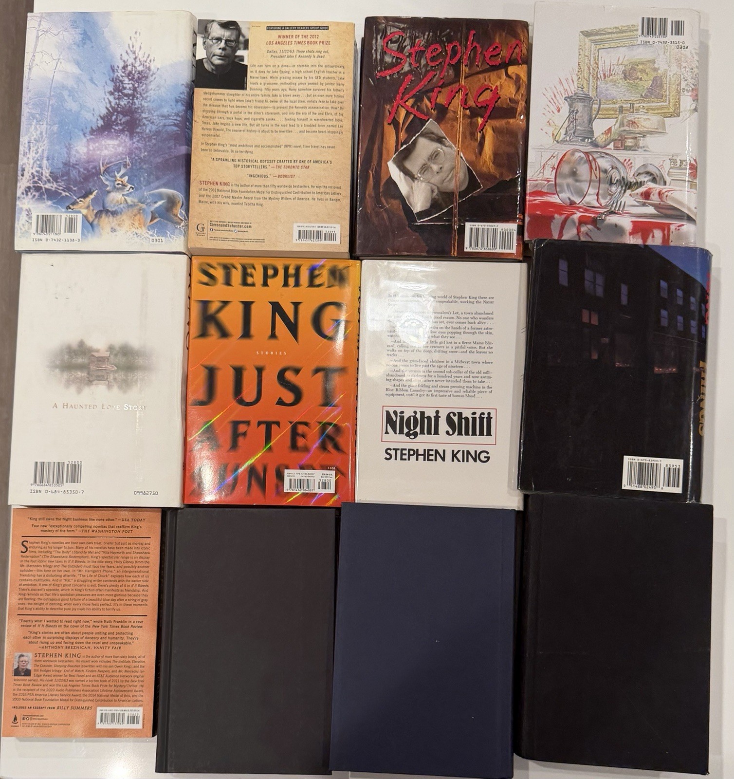 Stephen King 11/22/63 Illustrated 2012 Gallery Books Horror 12 collection books