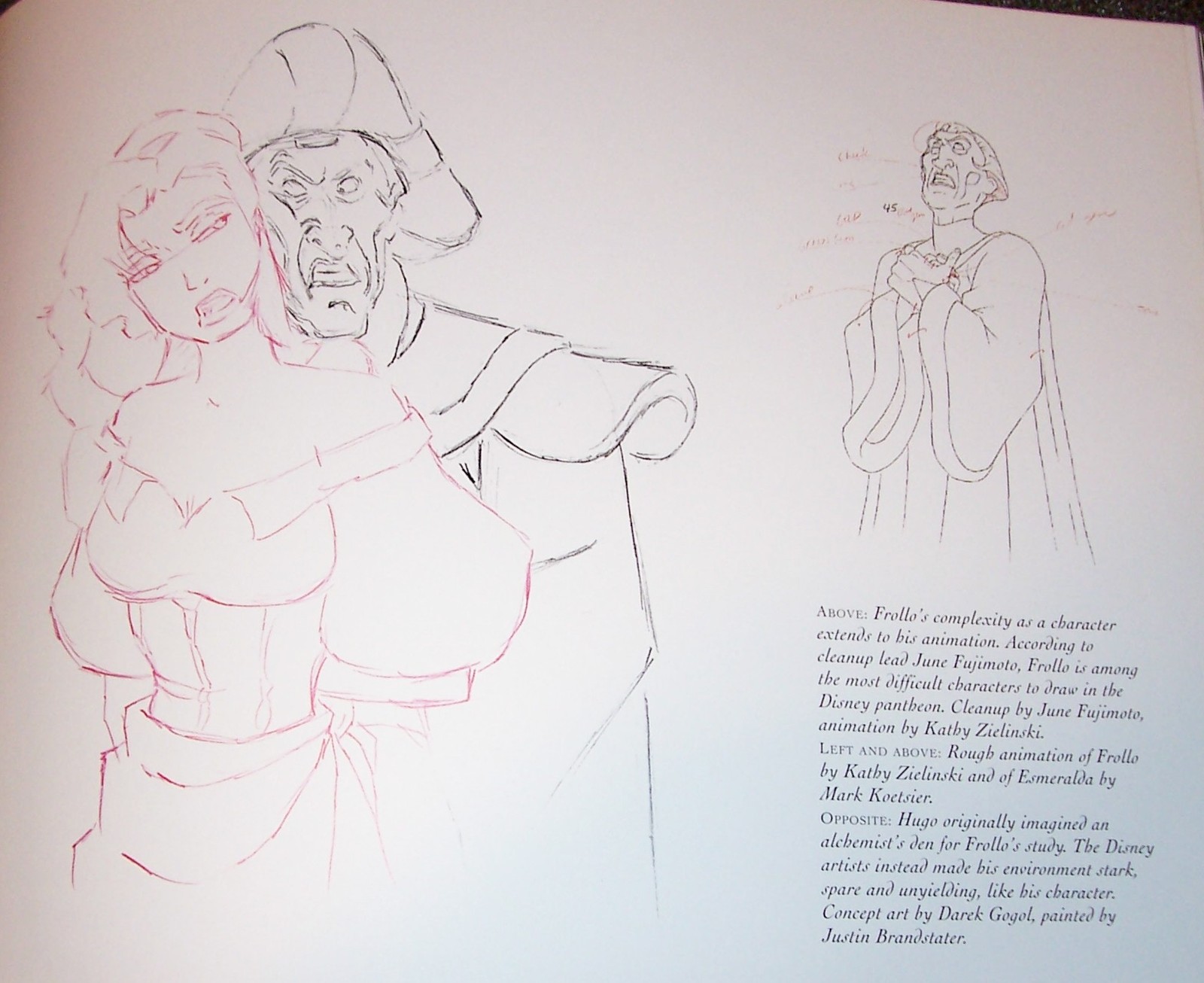 SIGNED Art of the Hunchback of Notre Dame, 13.5″x11″, Disney + Premiere Program