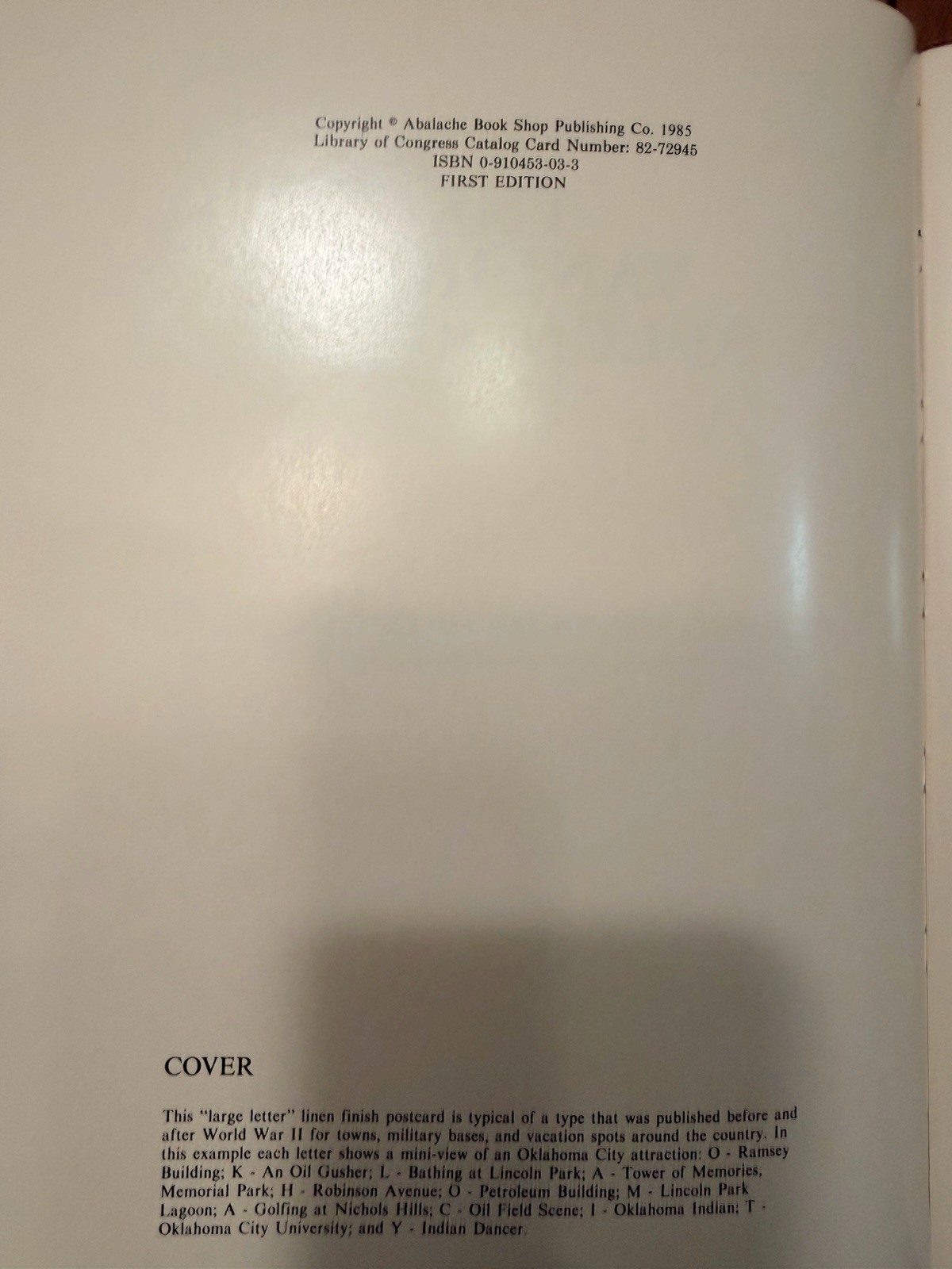 Vanished Splendor Oklahoma City COMPLETE 3 Vol Set SIGNED Edwards Ottaway 1st Ed