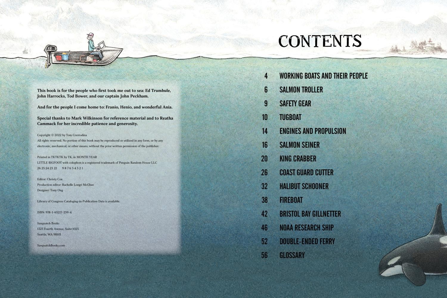 Tom Crestodina ~ Working Boats 9781632172594