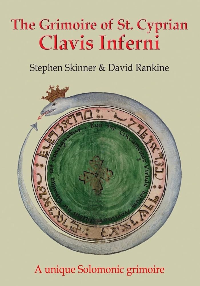 The Grimoire of St. Cyprian: Clavis Inferni by David Rankine (English) Hardcover