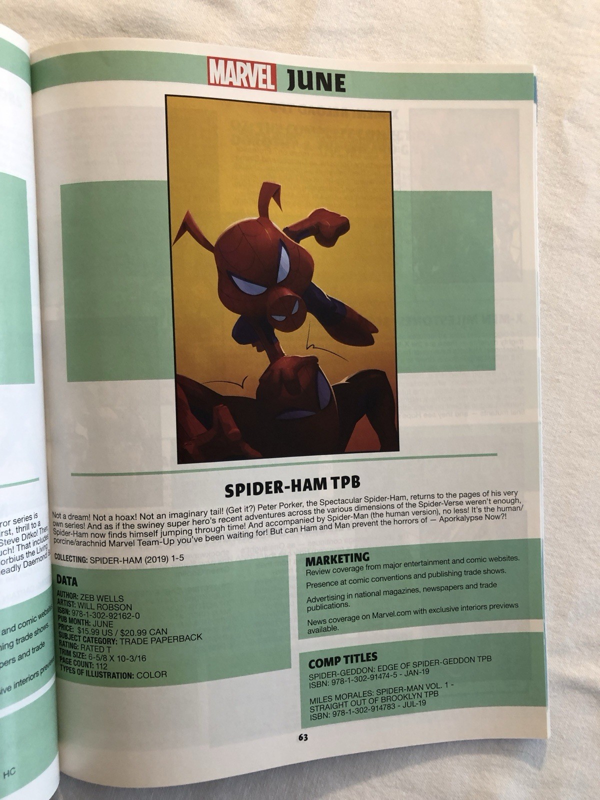 Marvel Book Previews Lot of 4 (Jan-Apr 2019/Sep-Dec 2019/Jan-Apr 2020/May-Aug..)