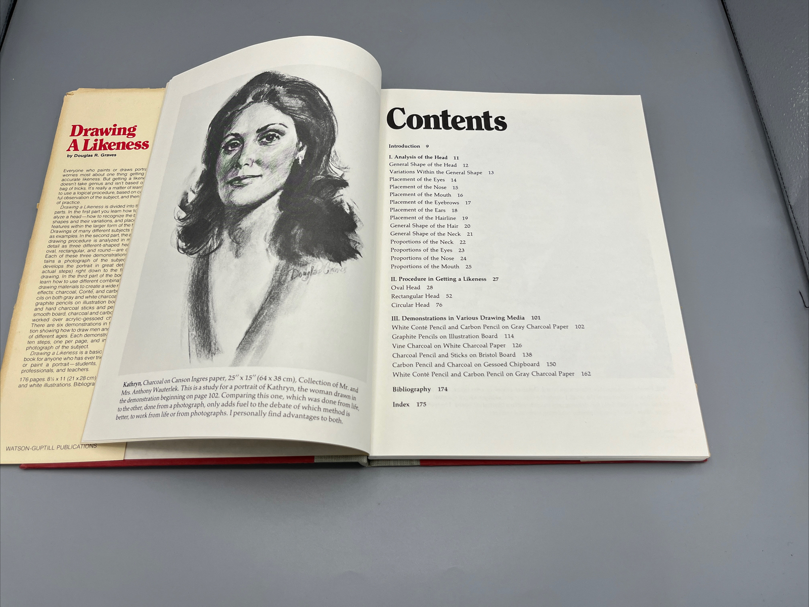 Drawing A Likeness by Douglas R Graves 1981 Third Printing Hardback 176 pages