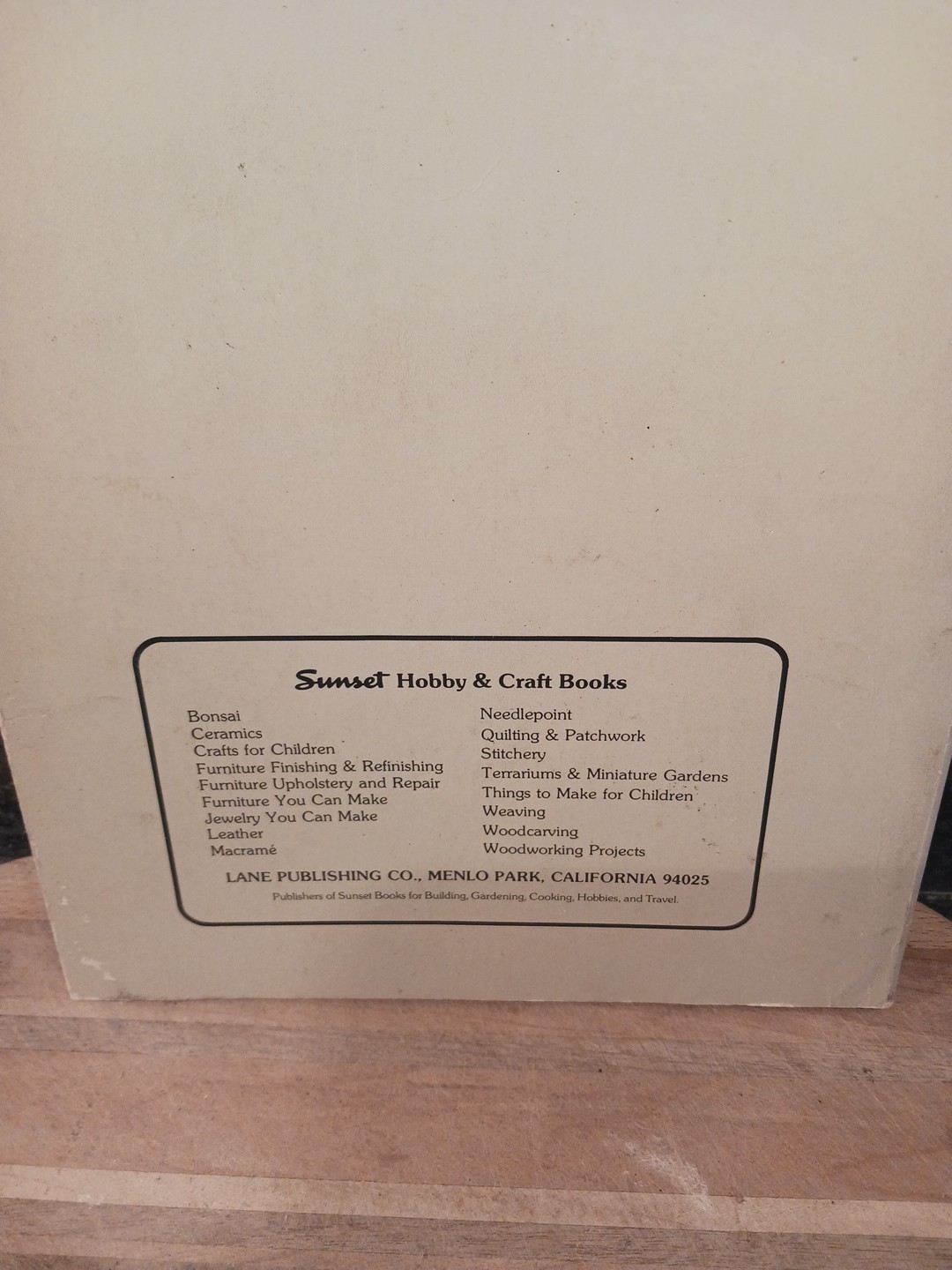 Vintage QUILTING & PATCHWORK a Sunset book (1976,TPK) 80 PAGES