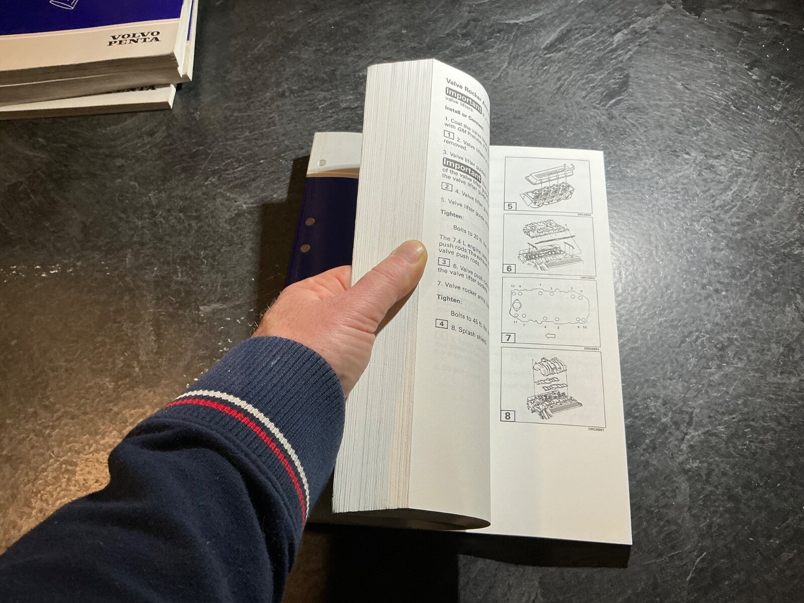 1998 Volvo Penta “BY” Factory Workshop Manual 3.0L, 4.3L, 5.0L, 5.7L, 7.4L, 8.2L