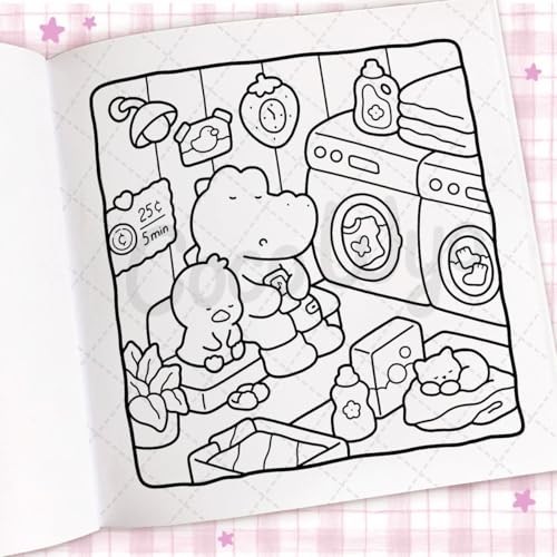 Cozy Days: Coloring Book for Adults and Kids (Cozy Spaces Coloring) Multicolor
