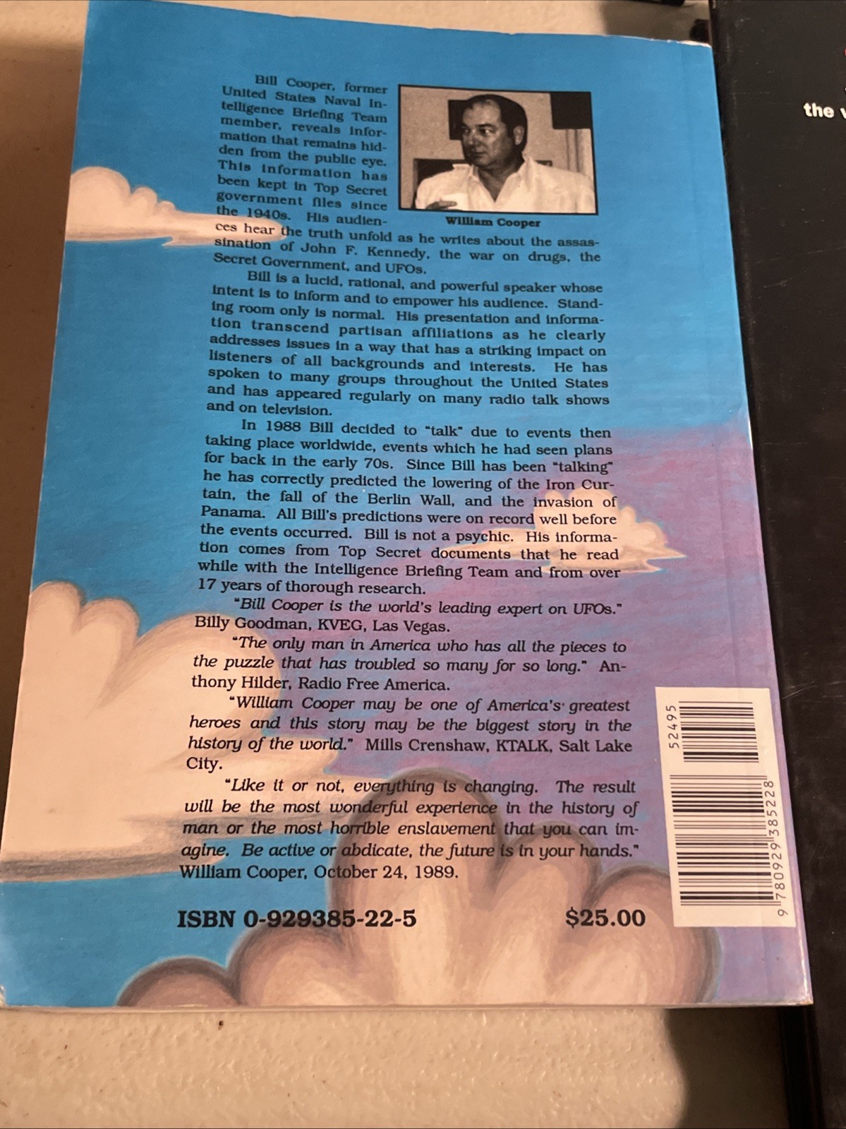 Behold A Pale Horse William Cooper Unrevised Protocols of Z Secrets Lies Coverup
