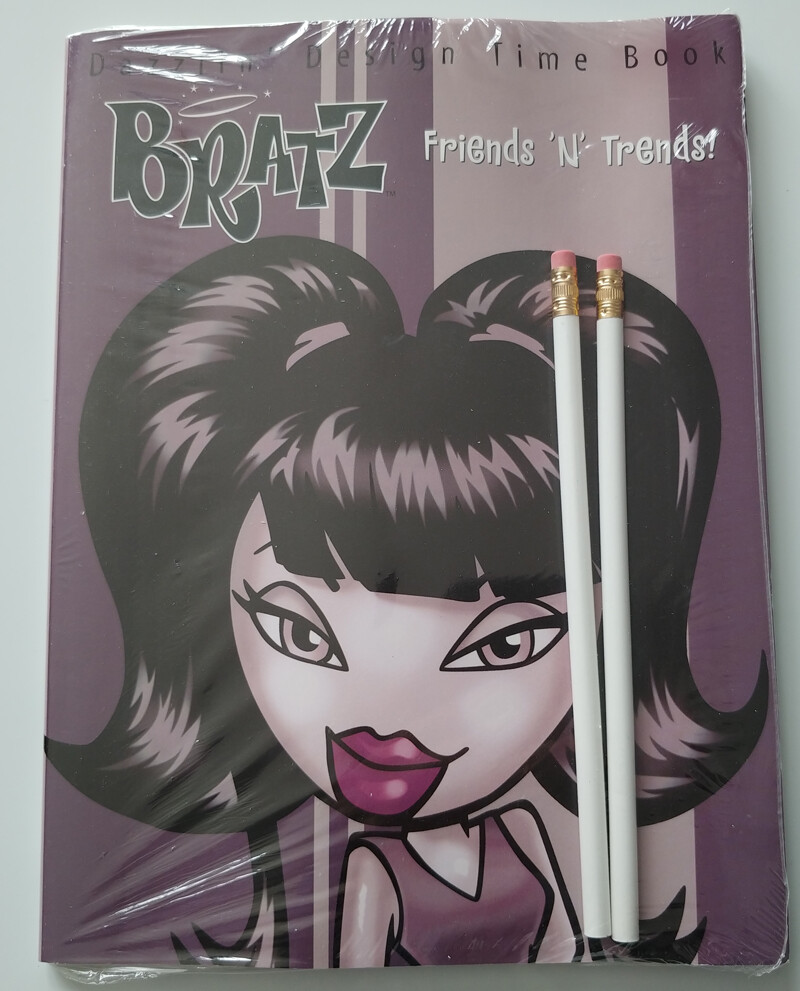 Bratz Friends ‘N’ Trends (Coloring Book) (Dazzlin’ Design Time Book) Paperback
