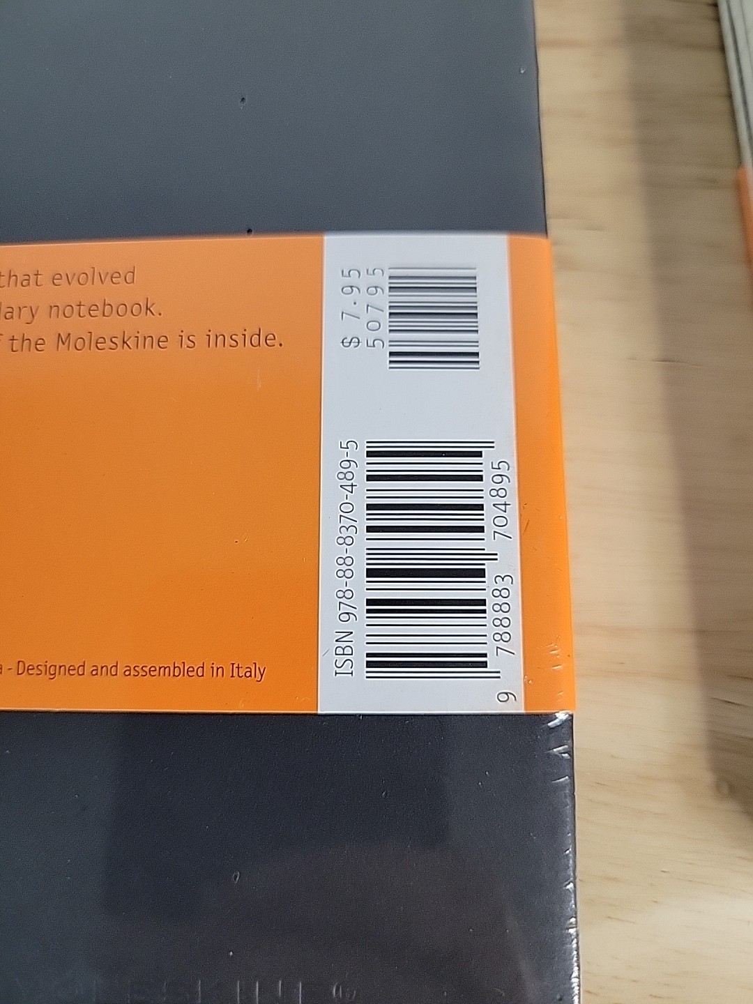 Moleskine Cahier Journal 2 Sets Of 3 Pocket, Ruled, Black, Soft 3.5 X 5.5 Inches