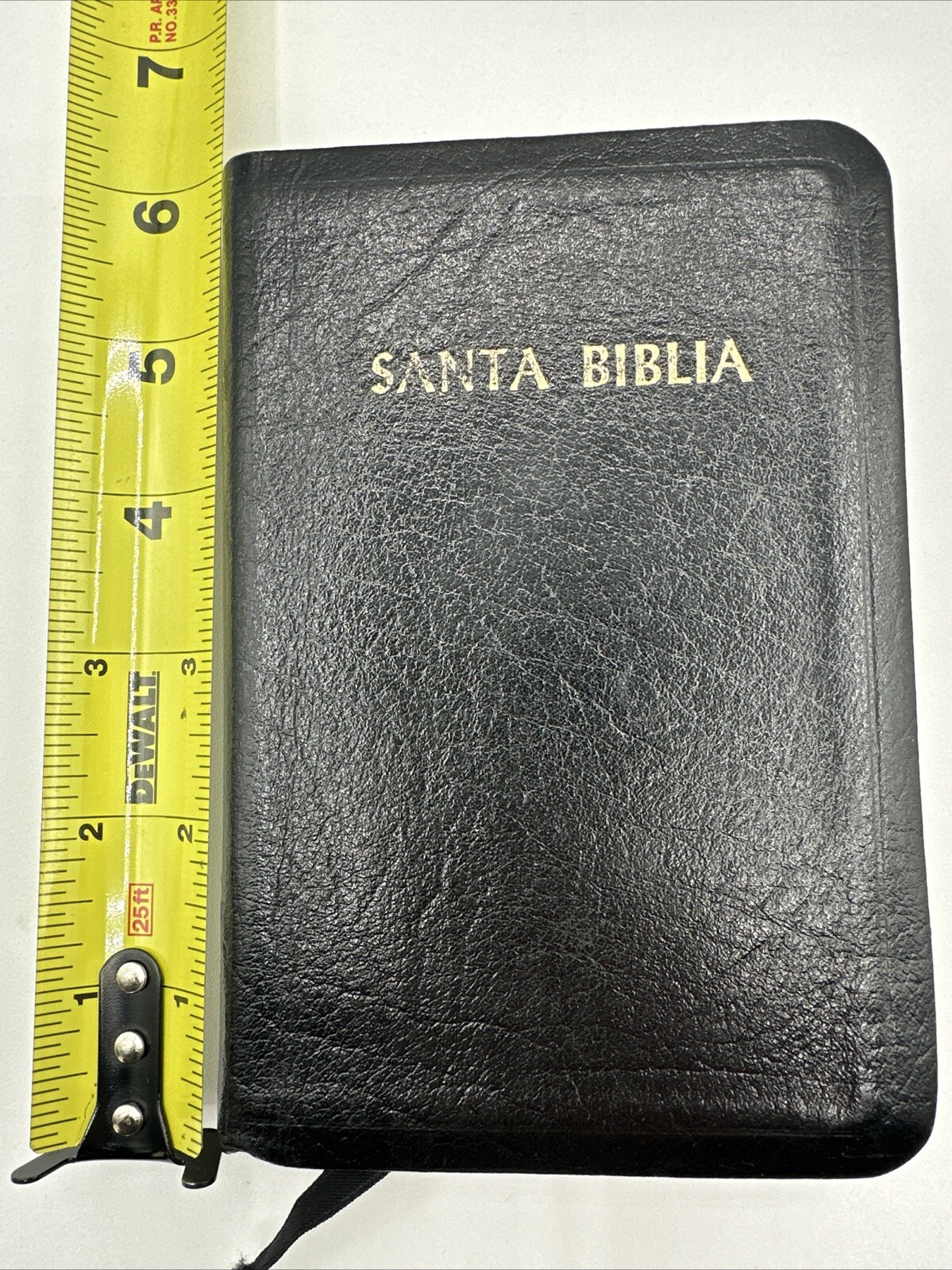 La Santa Biblia 1960 Antiguo Y Nuevo Testamento Spanish Leather Small 6 Inches