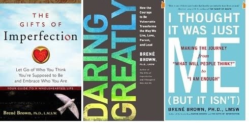 Brene Brown’s 3 Book set: I Thought It Was Just Me (but it isn’t):Daring Gre…