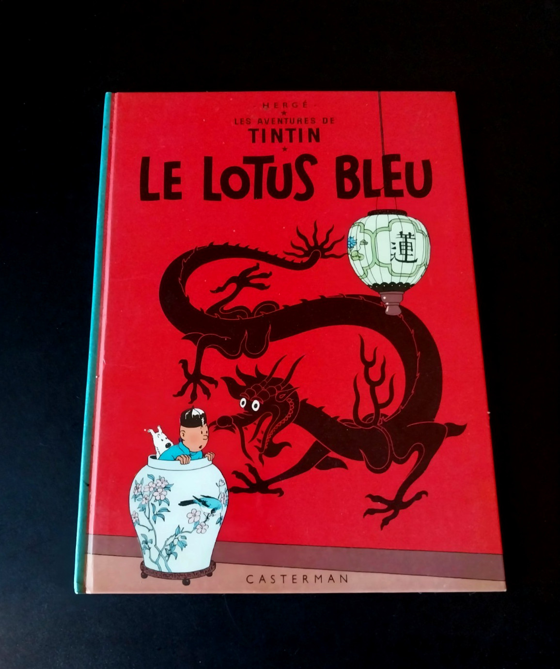 Herge – Les Aventures de Tintin – Le Lotus Blue – Casterman
