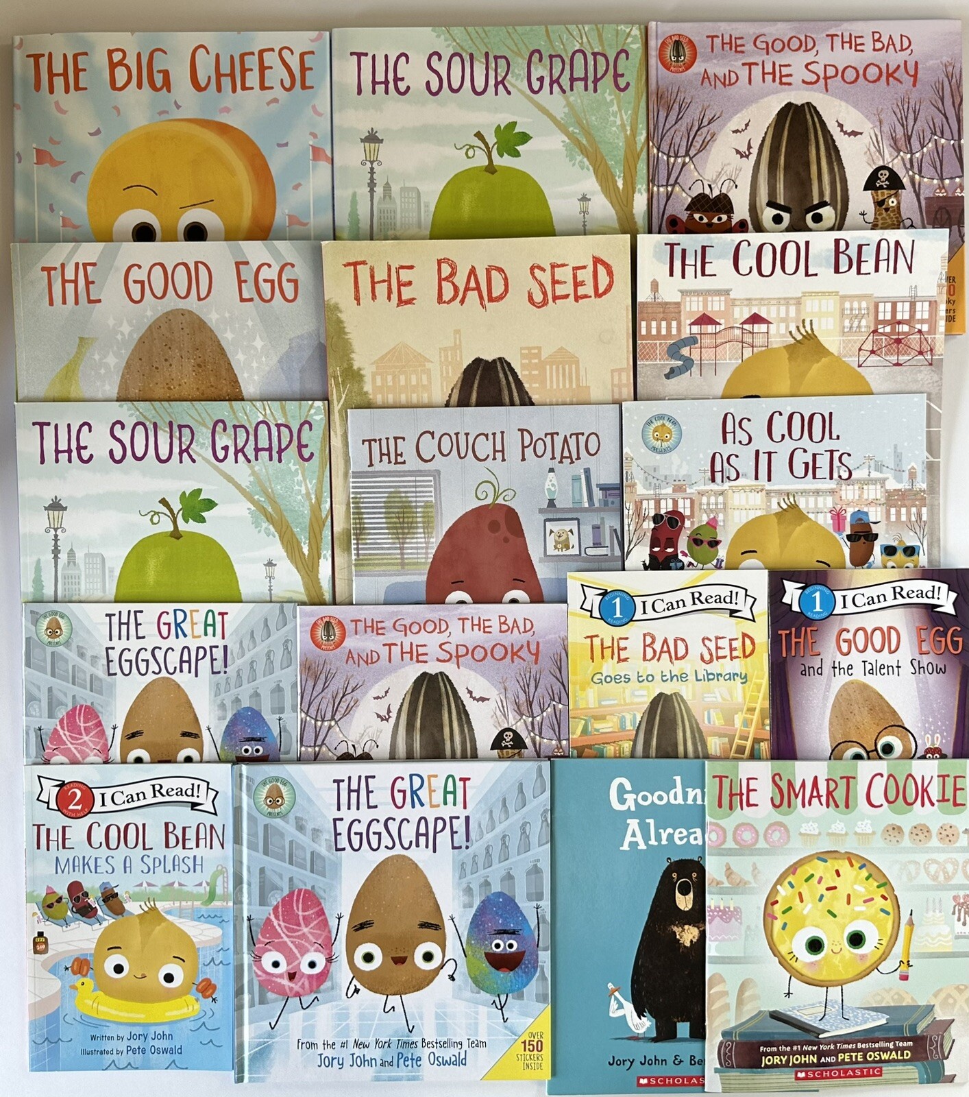 Jory John Pete Oswald Kid’s Books Instant Library Assortment Lot 7