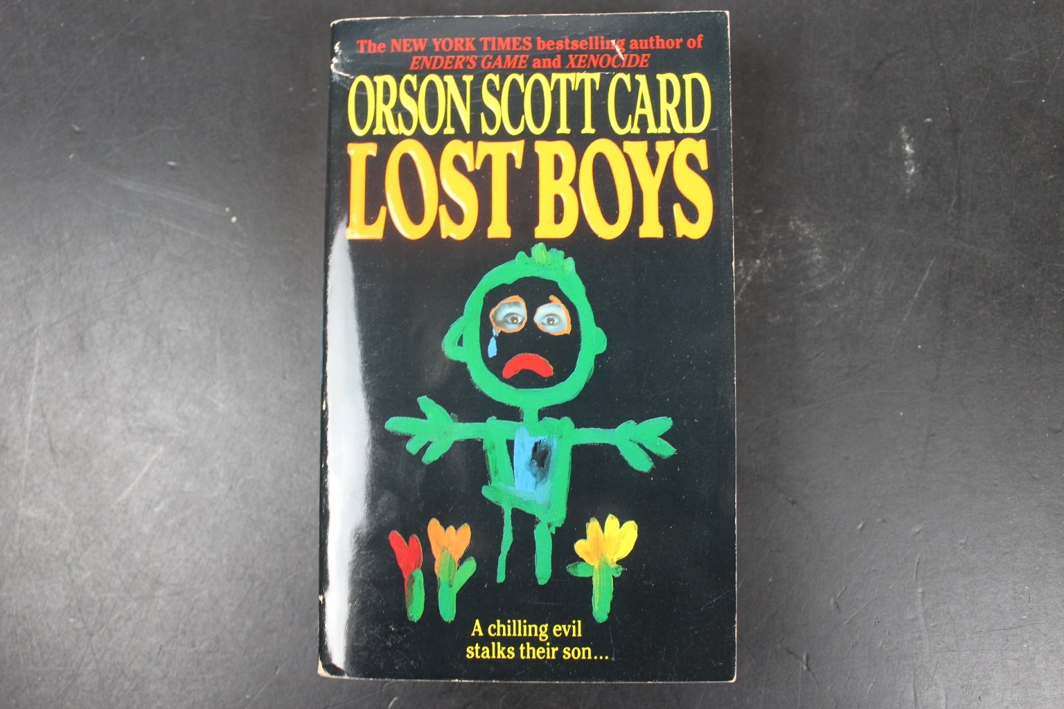 Lost Boys Orson Scott Card 1993 First HarperPaperbacks Printing Horror Thriller