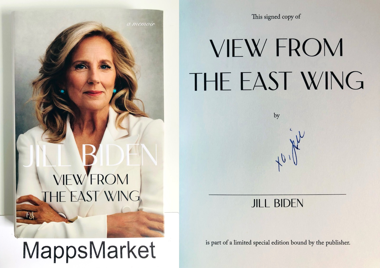 View from the East Wing: A Memoir SIGNED by Jill Biden 1st/1st (2026, Hardcover)