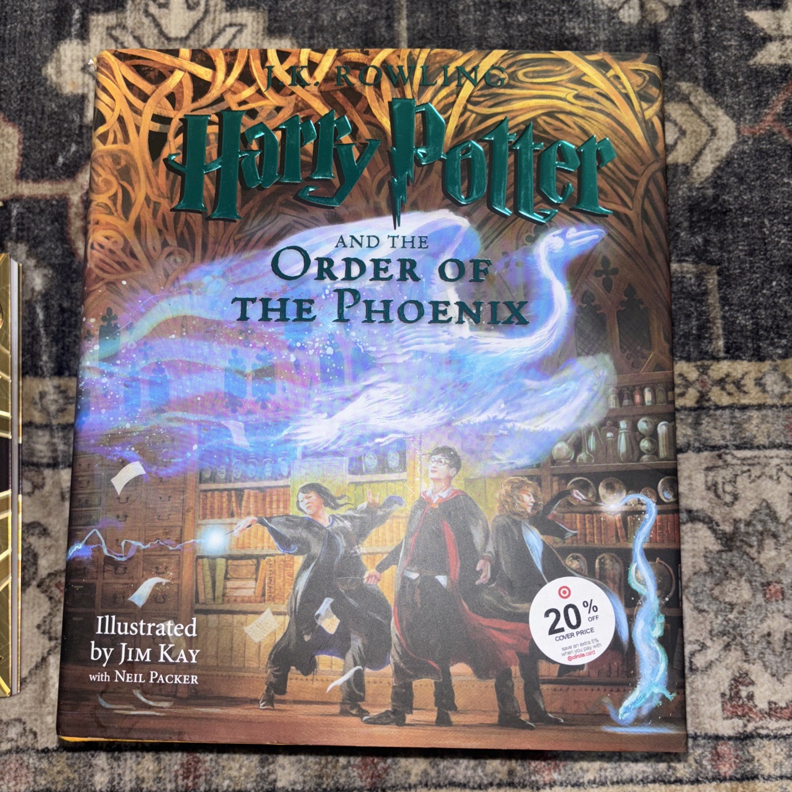 Harry Potter Order of the Phoenix Illustrated HC Book 5 Jim Kay 9780545791434