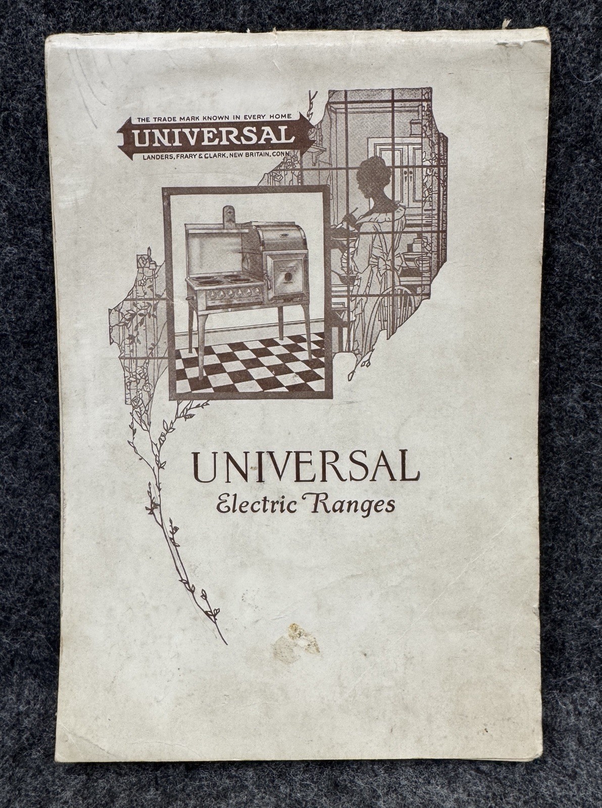Vintage ca 1910s Universal Electric Ranges Appliance Catalog Landers Frary Clark