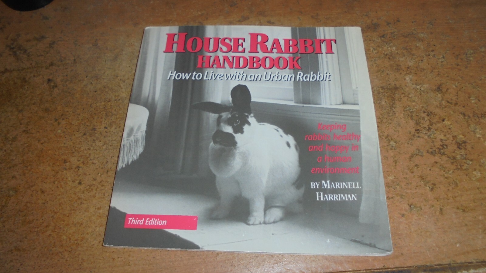 House Rabbit Handbook by Marinell Harriman 1995 softcover