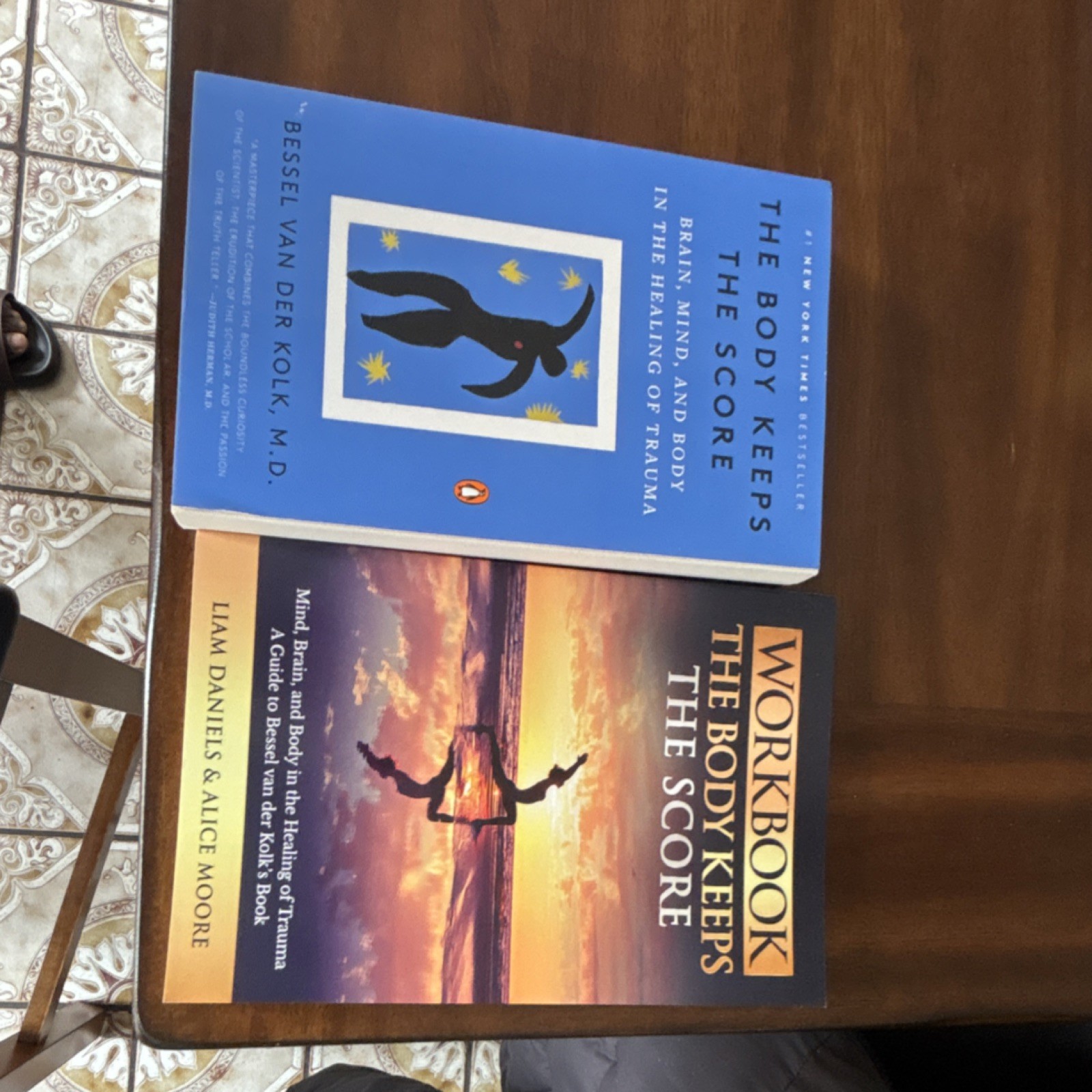 Body Keeps the Score Workbook Bessel van der Kolk Paperback Penguin
