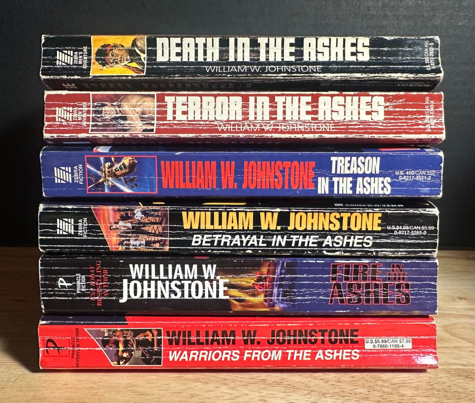BEN RAINES ADVENTURES by William W. Johnstone – 6-book paperback collection
