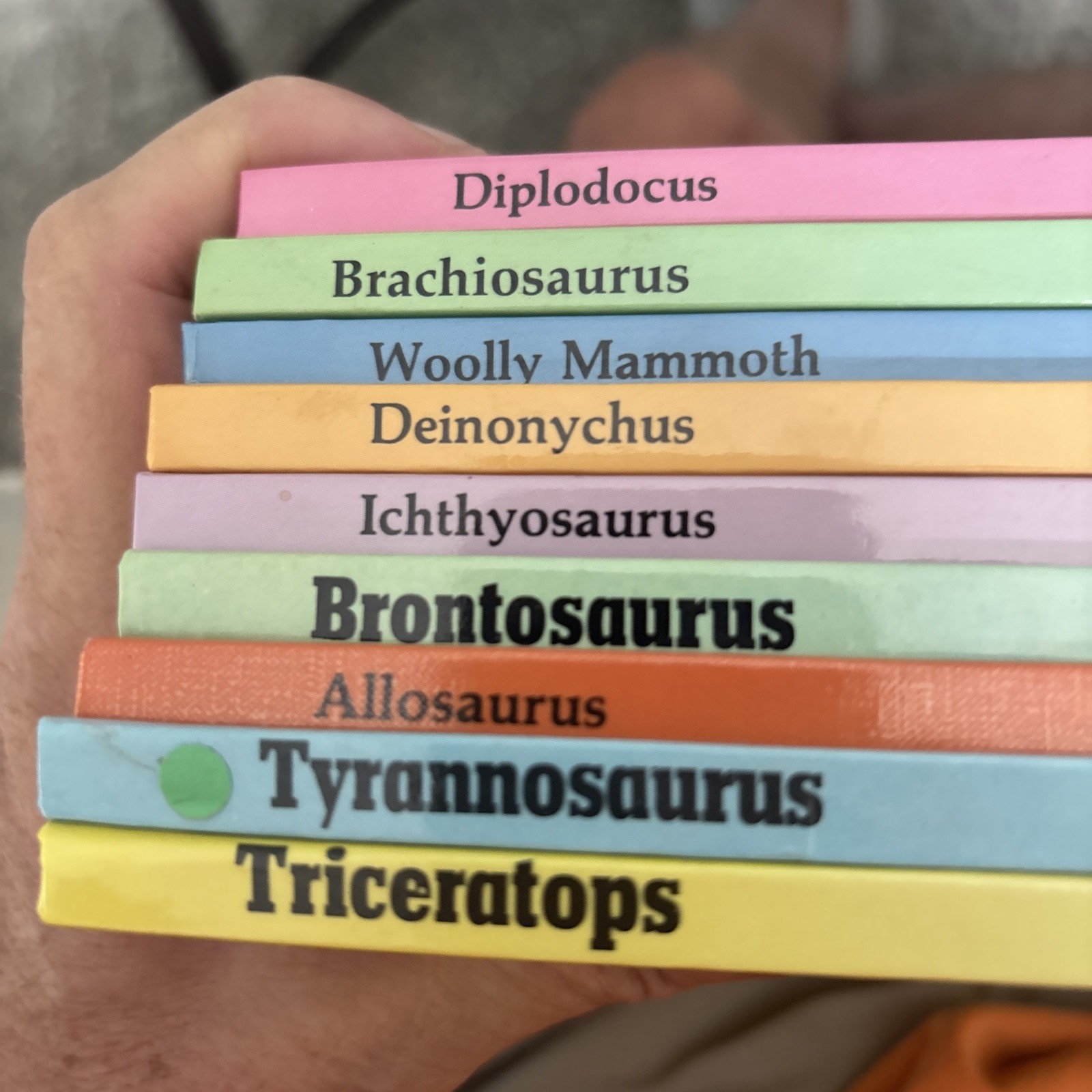 Lot of 9 Hardcover Dinosaur Library Series Books 1980s Rourke Publishing Vtg