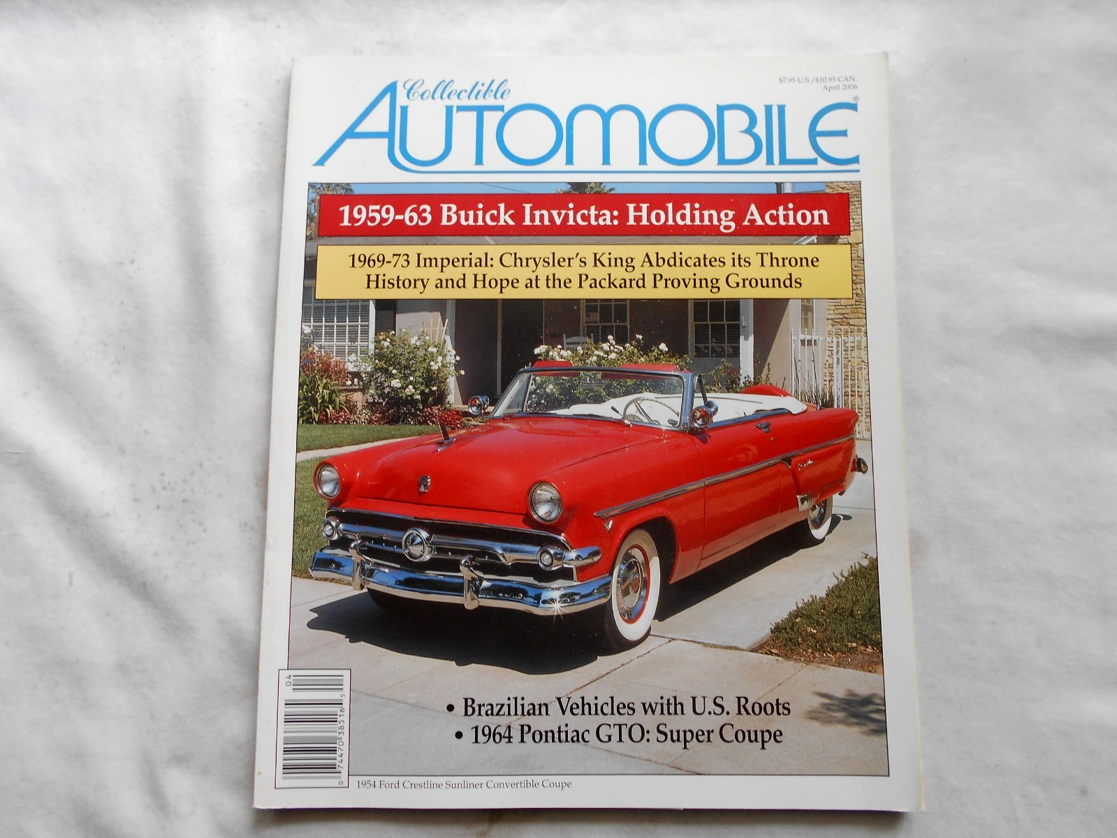 COLLECTIBLE AUTOMOBILE Magazine-APRIL,2006