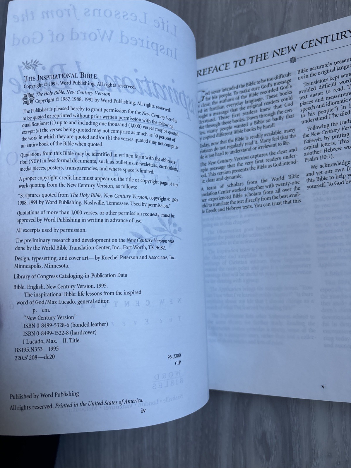 Inspirational Study Bible: Life Lessons from the Inspired Word of God
