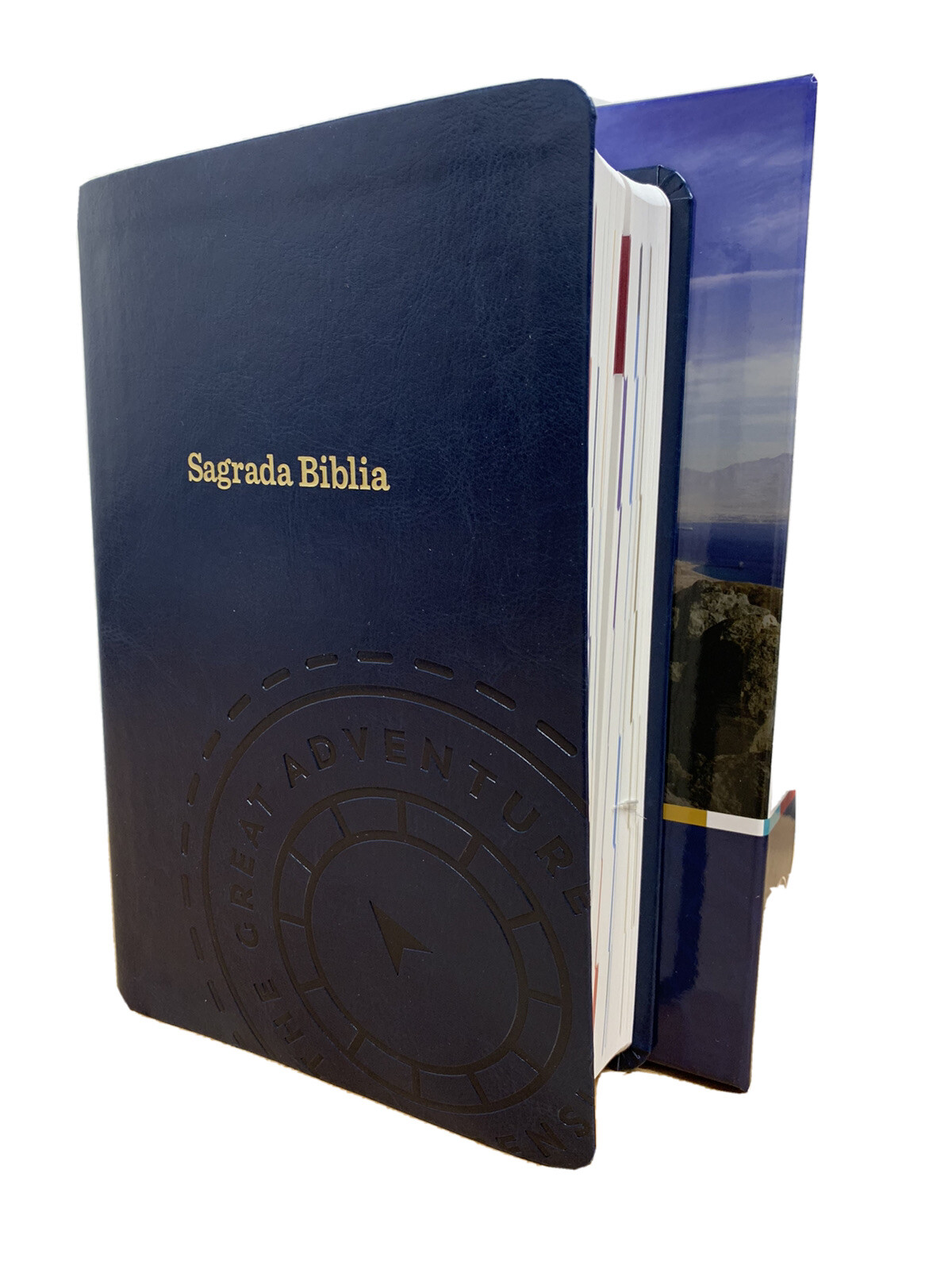 Biblia de Jerusalen Latinoamericana – The Great Adventure PIEL FULL COLOR
