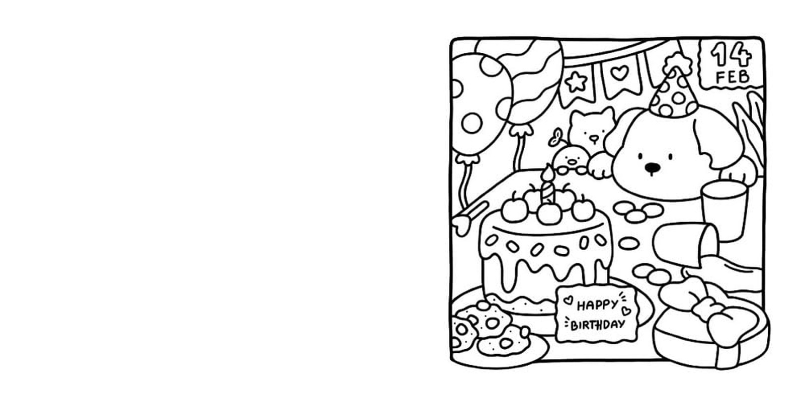Cozy Cuties: Coloring Book for and Kids (Cozy Spaces Coloring)