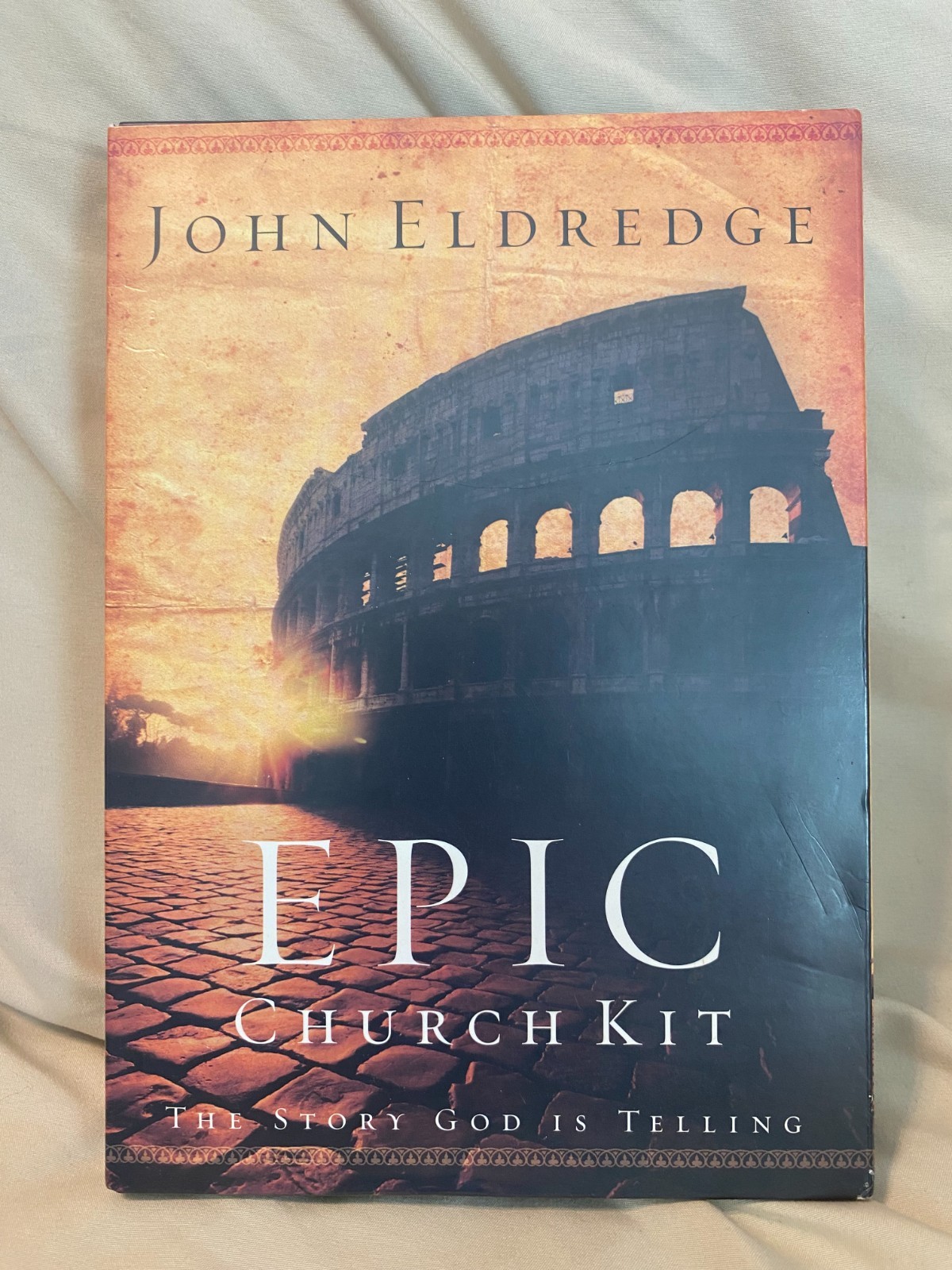 Epic Church Kit DVD and Paperback By Eldredge, John – unused