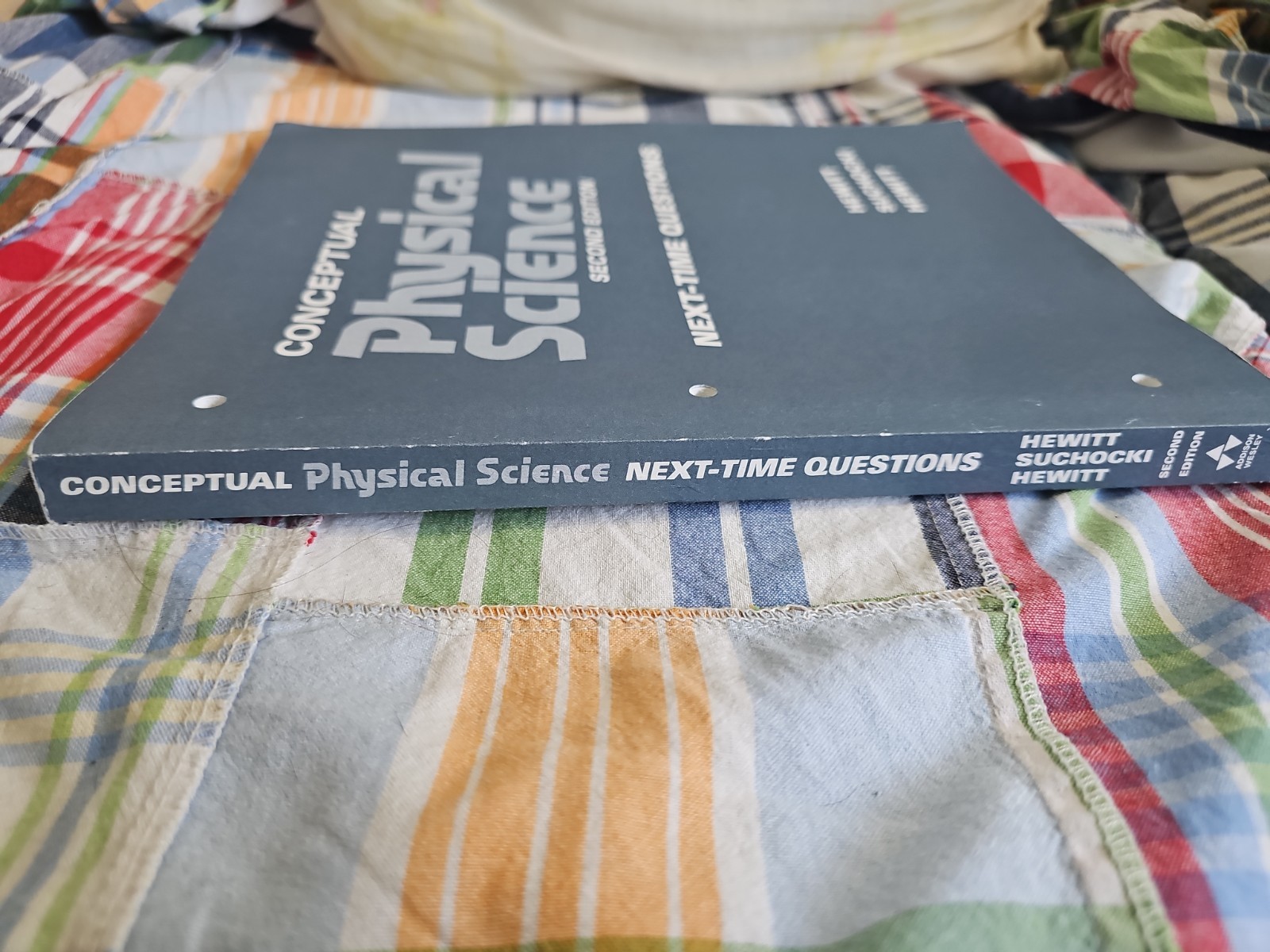 Conceptual Physics, Physical Science Next TIME questions instructors Manual