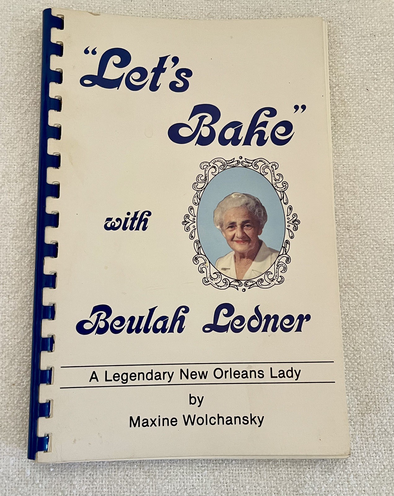 RARE Vintage Let’s Bake With Beulah Ledner New Orleans Cookbook