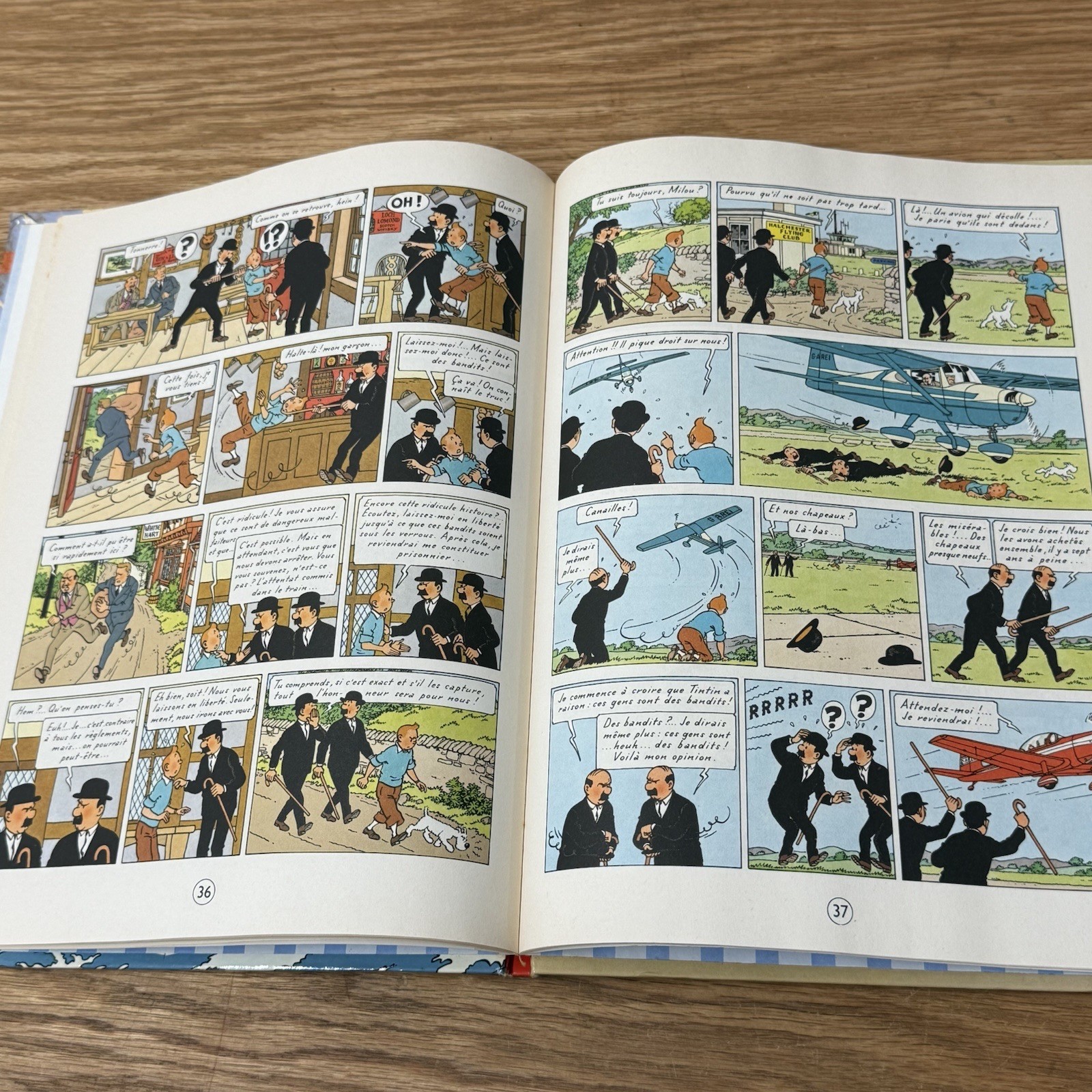 Les Adventures de Tintin – L’ile Noire – Herge – 1947 – Casterman Hardcover