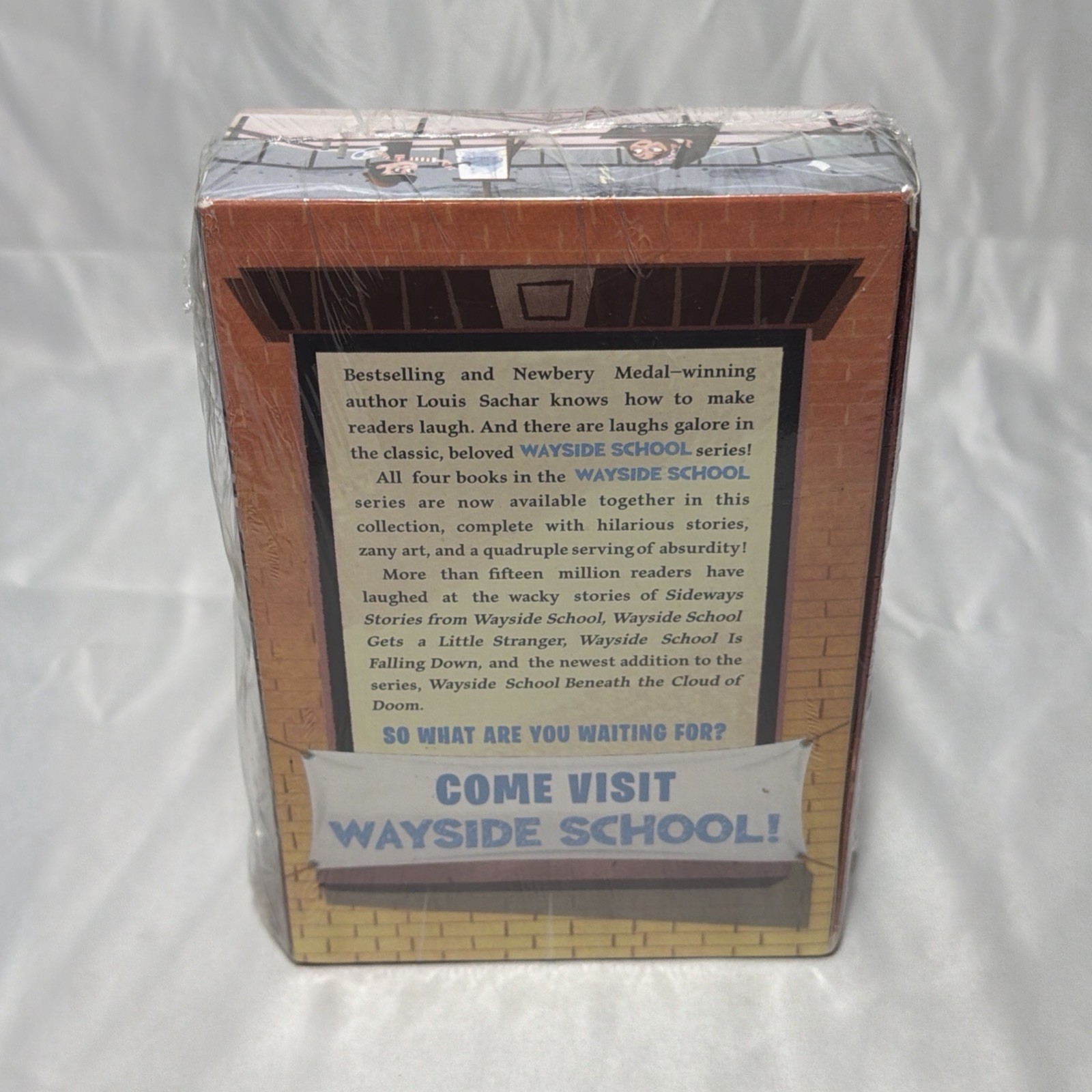 NEW SEALED The Wayside School Four-Book Collection Box Set Louis Sachar