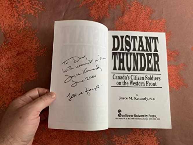 Distant Thunder: Canada’s Citizen – Paperback, by Kennedy Joyce M. – Very Good n