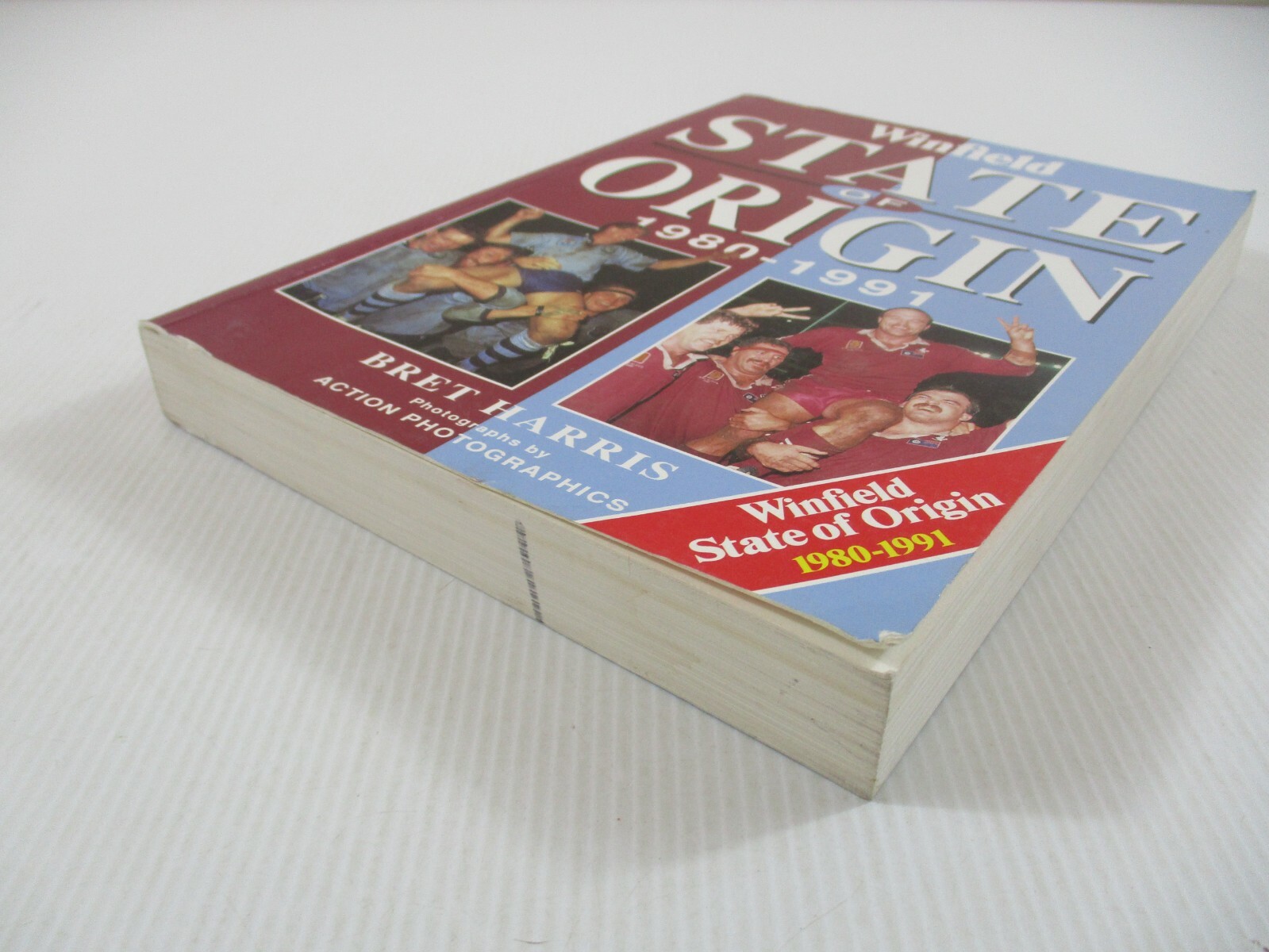 Winfield State Of Origin 1980-1991 – Brett Harris – Large Paperback Rugby