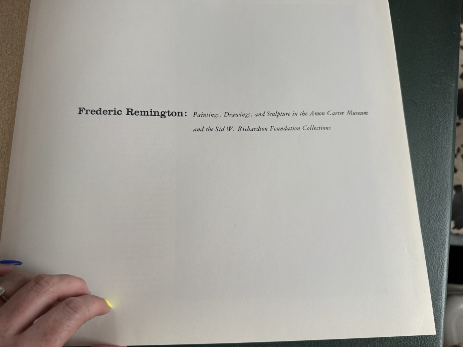 Frederic Remington by Peter Hassrick Western Art HC Coffee Table Book 1973