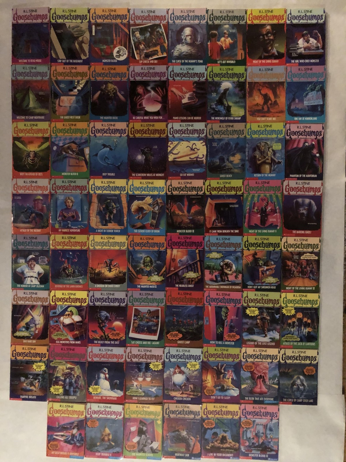The Complete Goosebumps Series, Collection 1-62 Stein paperback Very Good