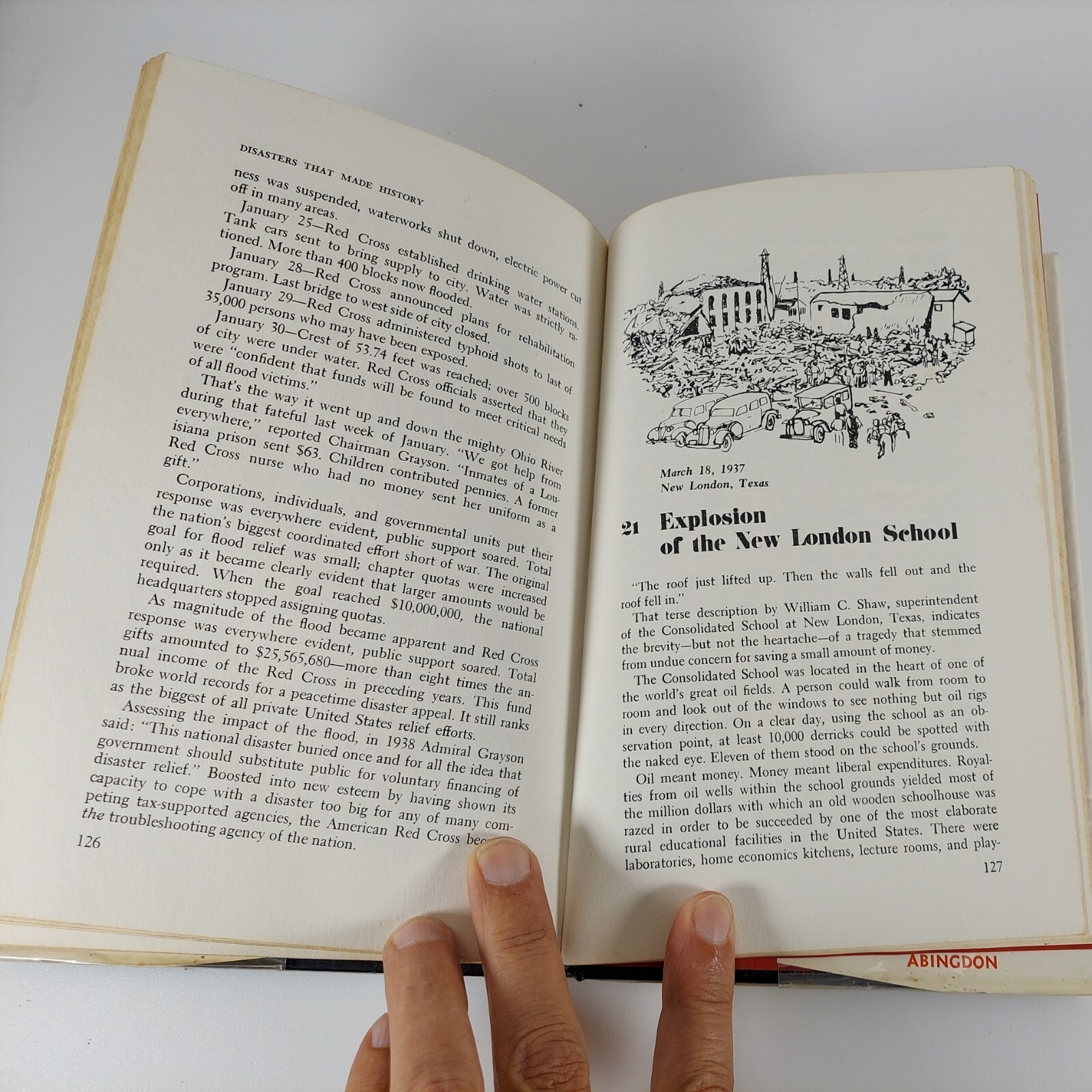 Disasters that Made History, Webb Garrison 1973 Abingdon Press Illustrated HCDJ