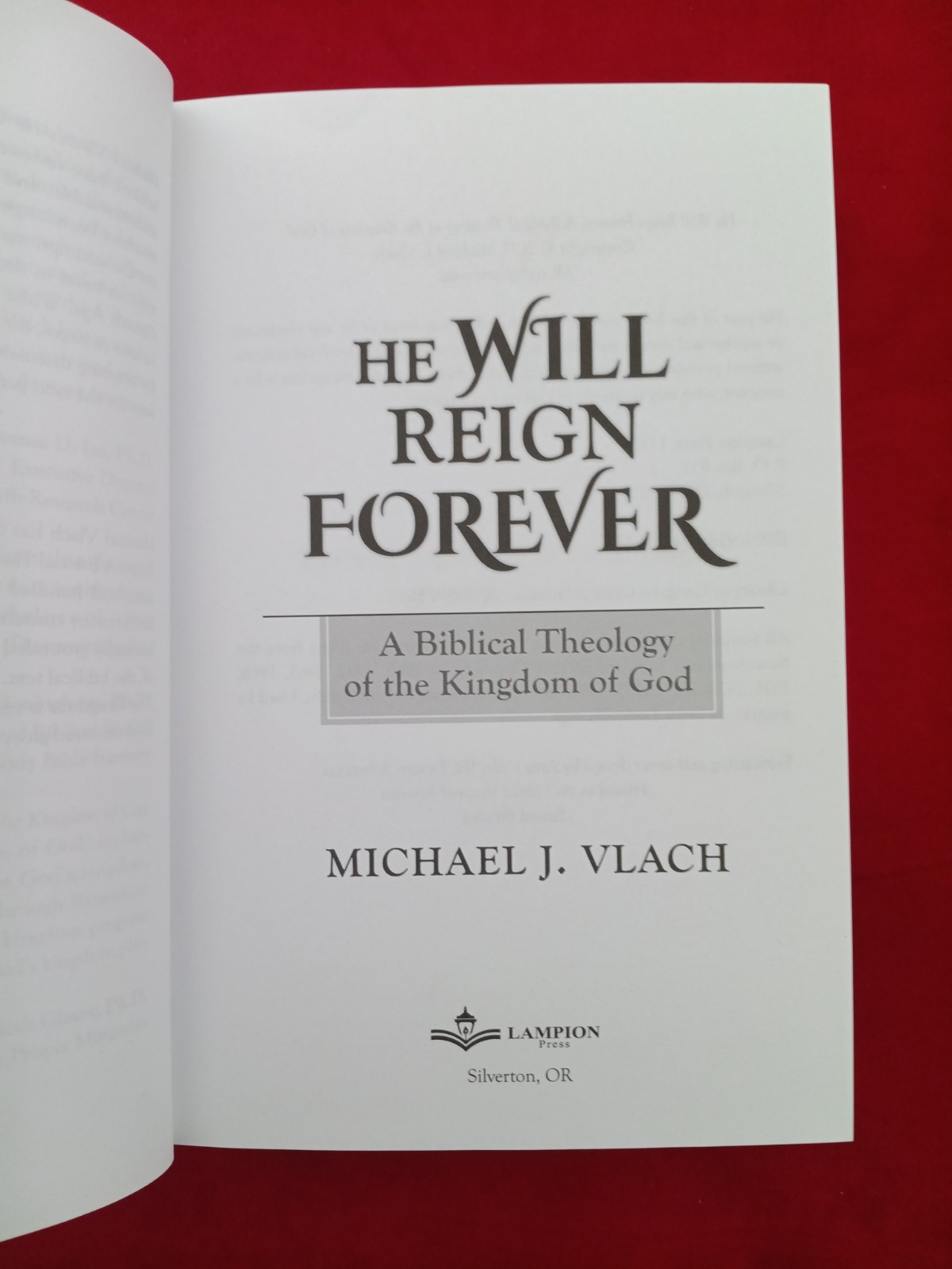 He Will Reign Forever