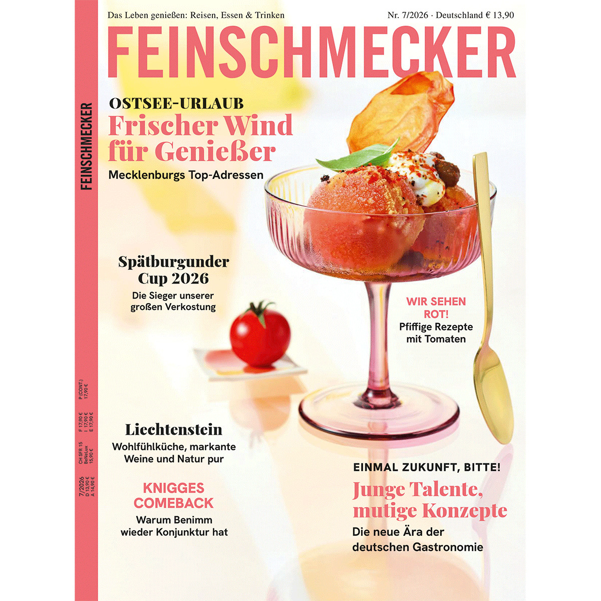 Feinschmecker Ausgabe 7/2026 Der Feinschmecker