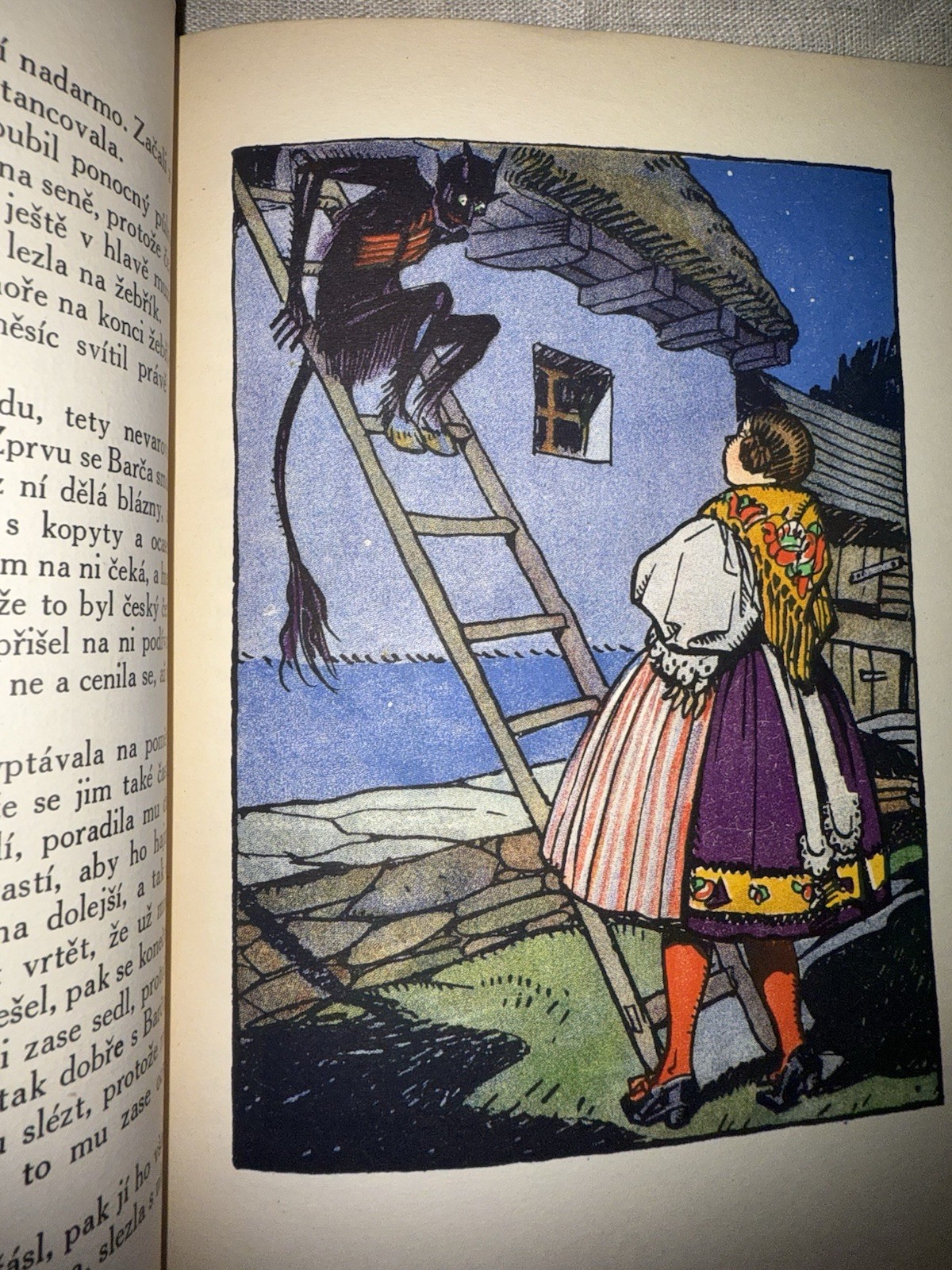 1924 Barevné Pohádky Olga Scheinpflugová – Czech Fairy Tales Antique Book