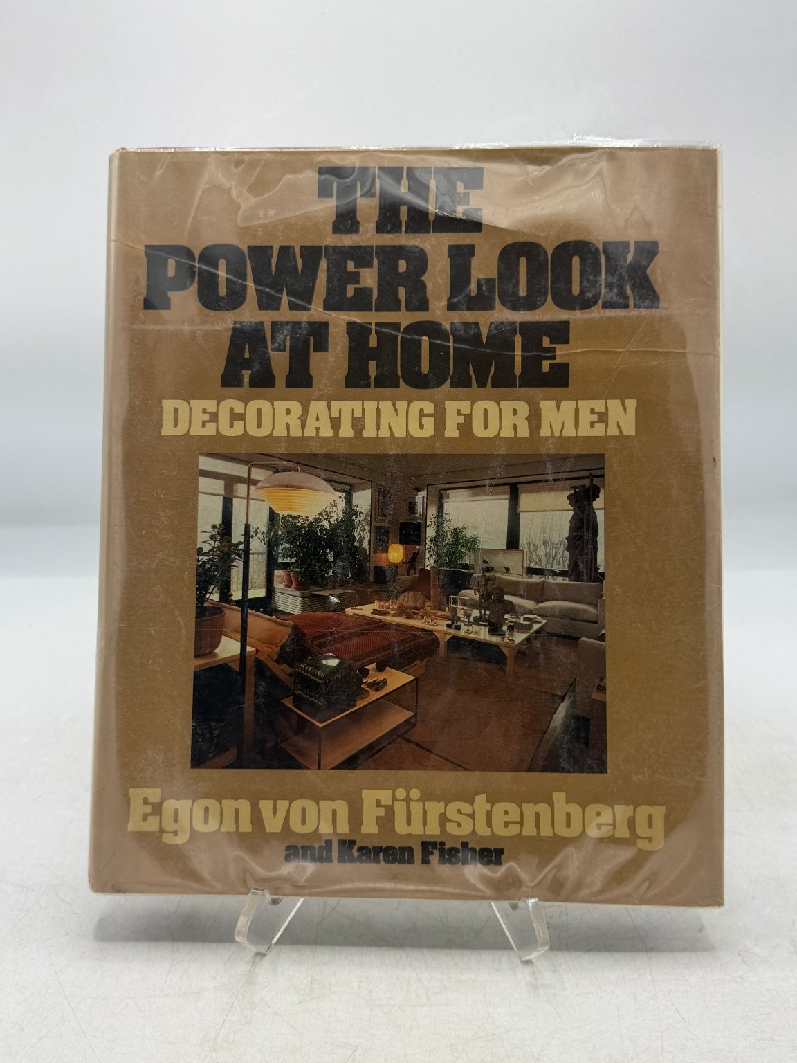Power Look at Home Egon von Fürstenberg 1980 First Edition Interior Design HTF