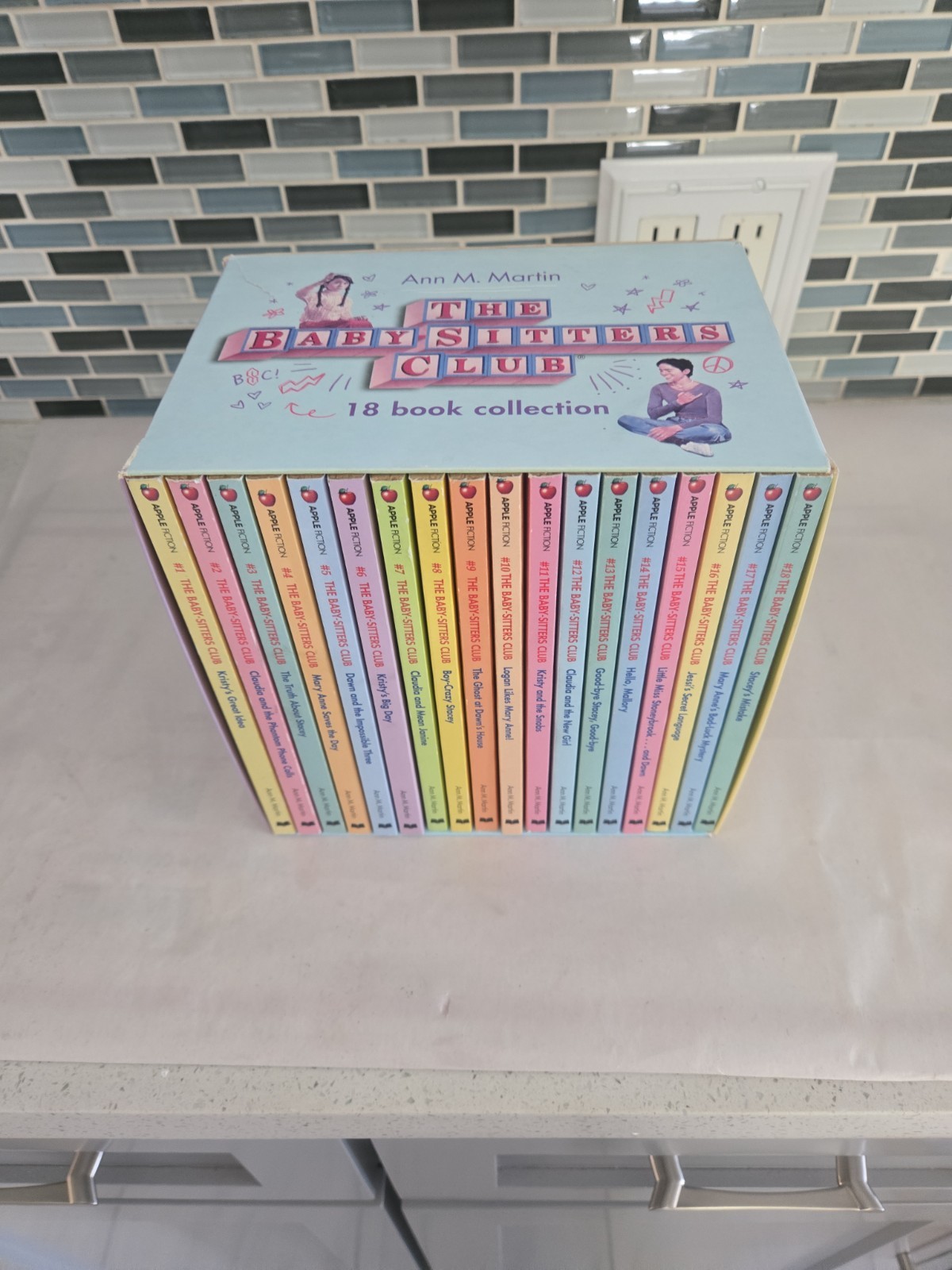 The Babysitters Club 18 Book Collection by Ann M. Martin (Scholastic)