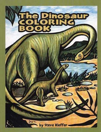 Dinosaur Coloring Book, Paperback by Kieffer, Steve (ILT), Brand New, Free sh…