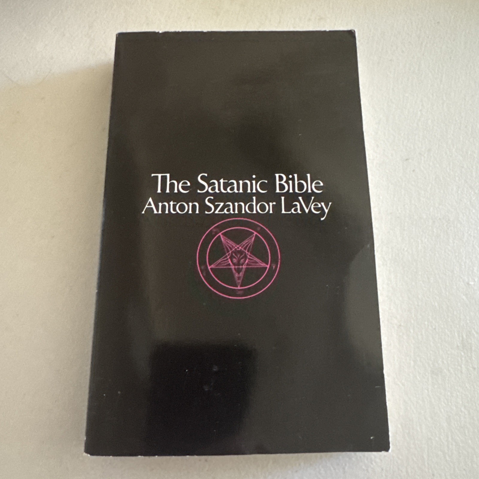 The Satanic Bible Mass Market Paperback MMPB Pb LaVey