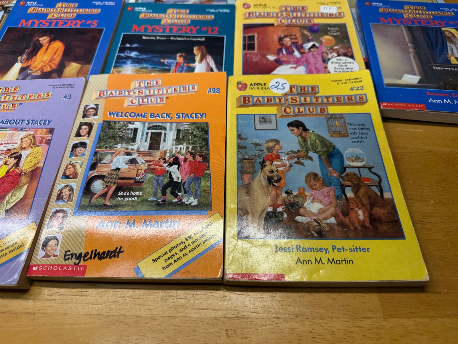 Scholastic The Babysitters Club By Ann M. Martin Lot of 13 Books MYSTERY Special