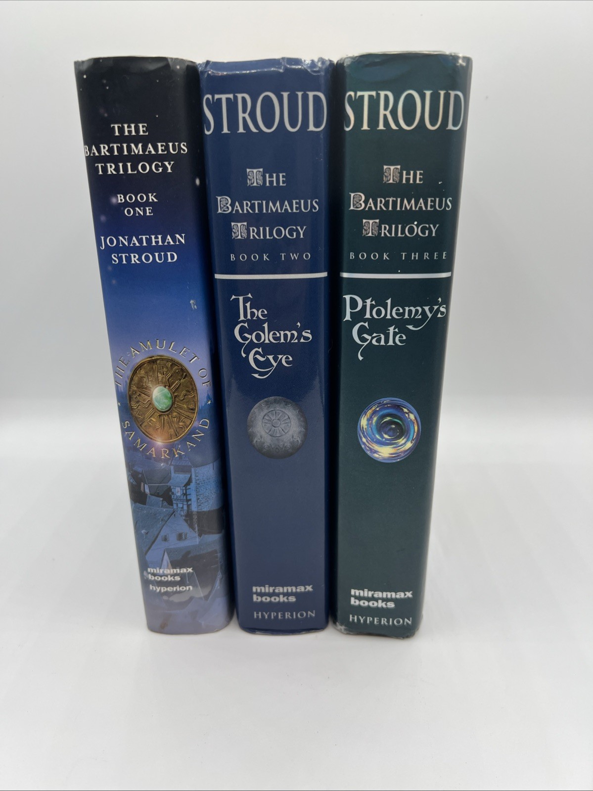 Bartimaeus Trilogy Hardcover Set by Jonathan Stroud EUC